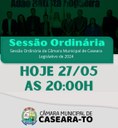 Sessão Ordinária 27.05.2024