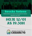 Sessão Solene dia 12/01/2024